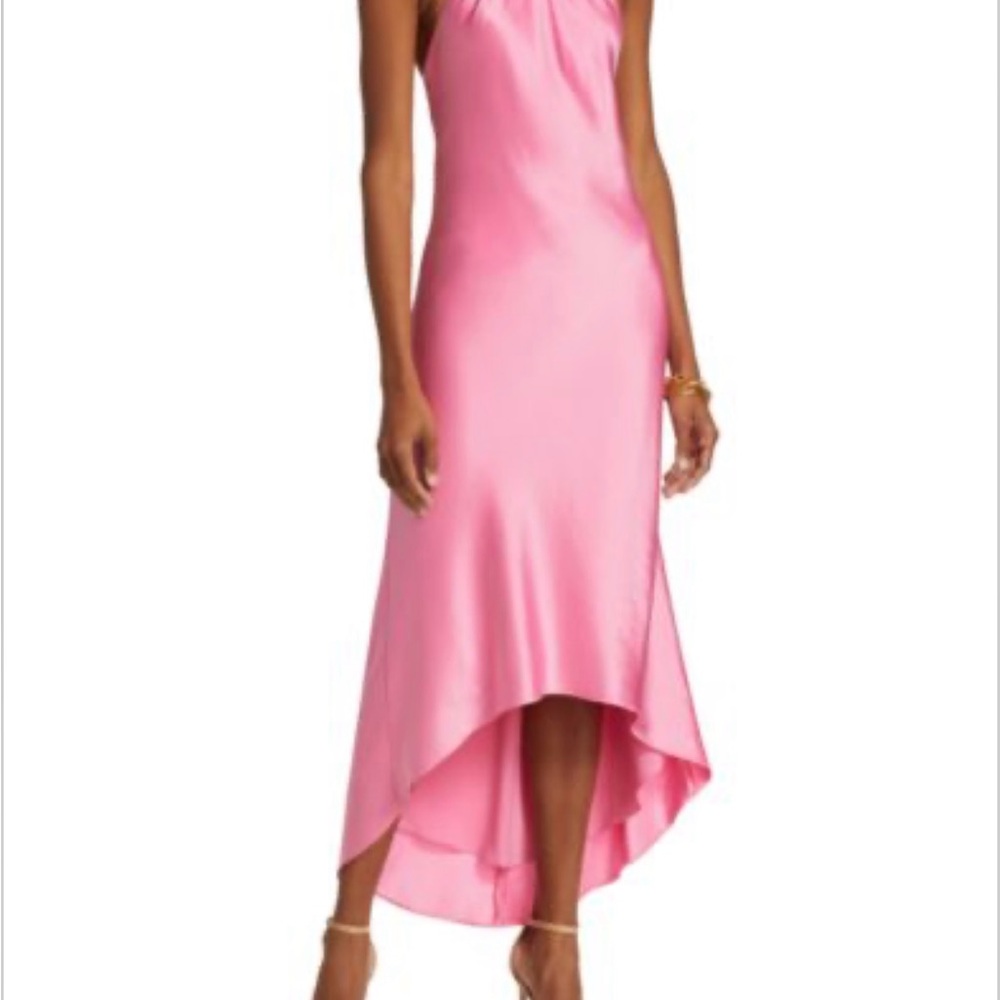 Alice + Olivia Pink High Low Dress